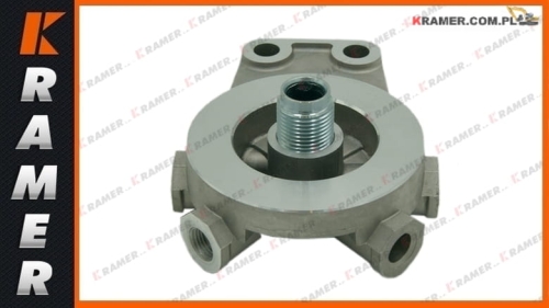 Podstawa filtra paliwa CAT 320C 320D 318C 3066  196-8220; Podstawa filtra paliwa/ Fuel filter base/ Kraftstofffilterboden/ База топливного фильтра/ Base del filtro del carburante/ Base de filtre à carburant.