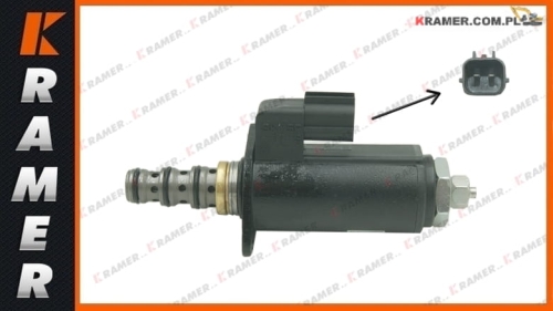 YN35V00019F1; Elektrozawór pompy hydraulicznej Kobelco SK200-6  ;  Hydraulic Pump Solenoid / Клапан/Электромагнитный клапан гидронасоса