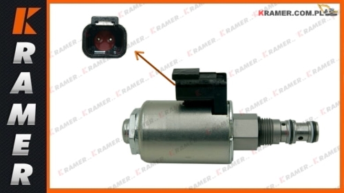 1837595 183-7595 Elektrozawór CAT 938G 938H 938K 950G 950H 962G 962H 966F 966G 966K 966M 972G 972H 972K 972M 980C 980G 980H 980K 980M 982M 988H 990H 992K 120H 12H 135H 140H 14H 143H160H 16H Solenoid Valve / Электромагнитный клапан / Соленоид КПП