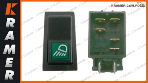 14529227 Przełącznik kabinowy świateł VOLVO EC160 EC210 switch / schalter/ ВЫКЛЮЧАТЕЛЬ / выключальнікі / SLĒDZIS