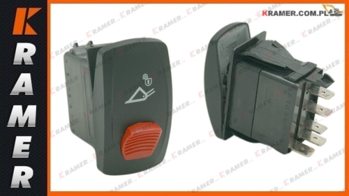 15021451 Przełącznik kabinowy VOLVO L60G L70F L110F L120G SWITCH / SCHALTER / ВЫКЛЮЧАТЕЛЬ / выключальнікі / SLĒDZIS