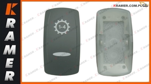 11428004 Nakładka przełącznika VOLVO L60F L110H L150G L180H switch cap / переключатель колпачок / каўпачок выключальніка / jungiklio dangtelis / ковпачок перемикача