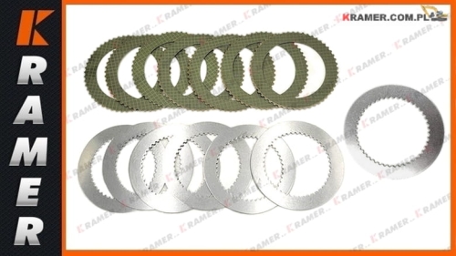 11144487 Zestaw tarczek VOLVO sprzęgła skrzyni L60E L120E set of gearbox discs / комплект дисков коробки передач /  şanzıman diskleri seti / комплект дисків КПП