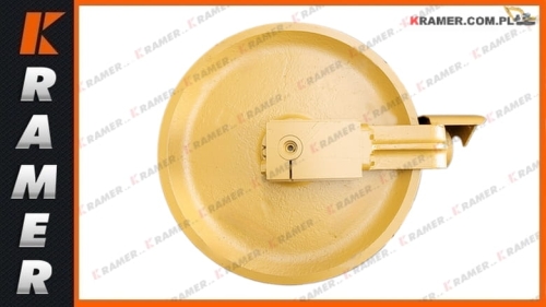 857-03-0457; Koło napinające TD-20 kpl. z widelcem lewe; Idler / Leiträder / Натяжное колесо / Ленивец / Láncfeszítő kerekek /