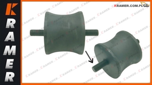 1450701; Poduszka CAT mocowanie gumowe CB-214D CB-224C; Rubber spring/ резиновая пружина/ Gummifeder/ Muelle de goma/ Gumová pružina
