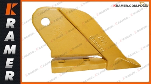 Ząb FIAT-HITACHI/New Holland kop-ład. narożnik pr.do lemiesza o grubości około 20mm; Nr.kat.- 85801377/ E29 R/ MVNH11DXVFU; Tooth/ zahn/ Tip/ Diente/ ЗУБ/ Зубья.