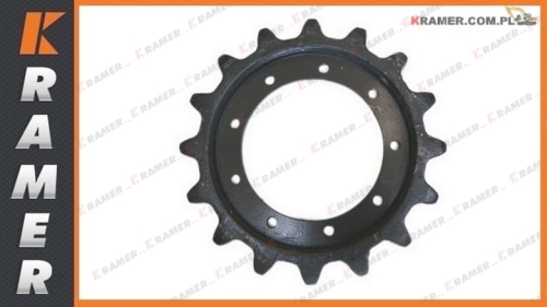 06916-00011; Koło napędowe mini TAKEUCHI TL12; Sprocket / Turas / Kettenräder / Antriebsräder / Звезда / Pignon /