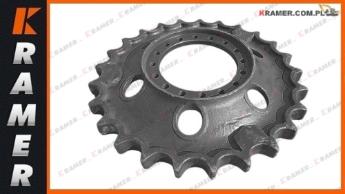 Koło napędowe Komatsu D37 P5 16-otw. KM781; Sprocket/ Turas/ Kettenräder/ Antriebsräder/ звёзды/ Pignon/ Lánckerekek/ Rueda cabilla/ Ruota motrice/ Drivhjul/ Vetopyörät/ Dzenoša zvaigzne/ Žvaigždes/ Hnací kola/ veotähikud.