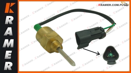 2399957 Czujnik CAT poziomu płyny chłodniczego D5N D6N 963 coolant level sensor / датчик уровня охлаждающей жидкости / snímač hladiny chladiacej kvapaliny