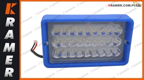 700/31800 LED Lampa przednia robocza JCB LED 3CX 4CX ładowarki  front work lamp / передняя рабочая лампа / predná pracovná lampa / priekinis darbinis žibintas