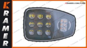 Lampa przednia drogowa JCB  lewa LED 3CX ładowarki