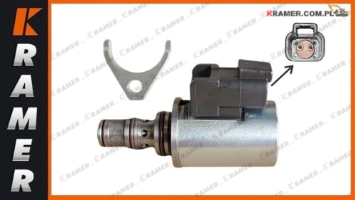 2006210 Elektrozawór cewka jazdy CAT 420E 432E 444E 450F Elektrozawór/ Solenoid valve/ Solenoidventils