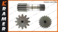 1397340; Wałek obrotu mini CAT 301.5 / 6 / 8; Shaft / Pinion / Ritzel / шестерня / peruť / zobratu / ปีกนก / шасцярня / pignone / шестерня / rondsel