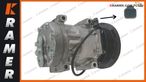 163-0872 Sprężarka klimatyzacji CAT 972G 966H 980F Compressor, air conditioning / Воздушный компрессор