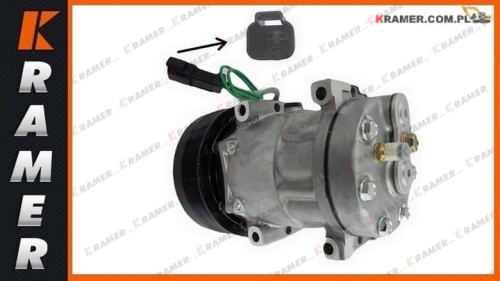 3249711 Sprężarka klimatyzacji CAT 966K 972M 966L D6T XL Compressor, air conditioning / Воздушный компрессор