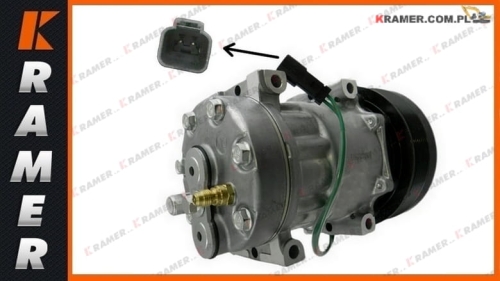 1835106C Sprężarka klimatyzacji CAT 953C 963C D6N CARGO Compressor, air conditioning / Воздушный компрессор