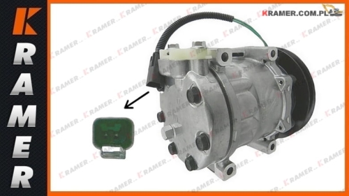 2597245 259-7245 Sprężarka klimatyzacji CAT 308D 314D 321D Compressor, air conditioning / Компрессор / Légkondicionáló kompresszor