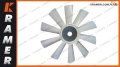 123/05911; Wentylator 21" JCB 3CX / 4CX;  Fan, cooling, pulley / Крыльчатка вентилятора охлаждения двигателя / Ventilátor / вентилятор /