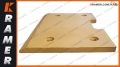 11156580 Osłona łyżki VOLVO L220 WEAR PLATE/ИЗНОСНАЯ ПЛАСТИНА/ ЗНОСНАЯ ПЛАСТИНА/ OPOTREBOVAŤ TANIER/ ПЛАСТИНА зносу