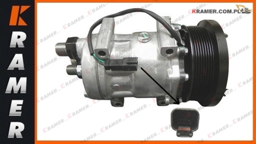 30/926801 Sprężarka klimatyzacji JCB 436 426E 714 416S Compressor, air conditioning / Воздушный компрессор