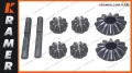 450/20600 Zestaw satelit dyferencjału JCB LSD 530 535 540 set of differential satellites / комплект дифференциальных сателлитов / súbor diferenciálnych satelitov / set diferencijalnih satelita