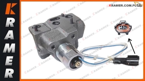 LZP179 ; Zawór proporcjonalny JCB; proportional valve / пропорциональный клапан / proporcionálny ventil / proporcinis vožtuvas / пропорційний клапан