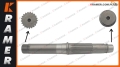 SA8230-33140 Wałek silnika jazdy stosowany w koparkach VOLVO  EC210  EC180B  EC160  EC160C  EC160B  EC140B  ECC210B  EC180C Shaft Motor Drive / Вал гидромотора хода