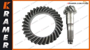 Wałek ataku z kołem JCB 3CX 4CX ładowarki