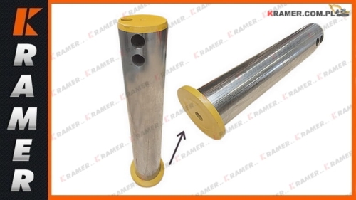 90x500PHL; Sworzeń wysięgu łyżki fi 90 L500 smarowany; Bucket Link Pin / Палец / kanál csap / bolt / stift