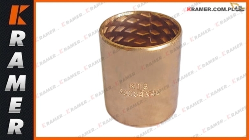 30X34X40 BRW Tuleja brązowa / łożysko ślizgowe 30x34x40  Bronze Bushing / Бронзовая втулка / Bronzebuchse / Douilleen bronze