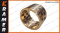 75X90X60 BRG Tuleja brązowa / łożysko ślizgowe z grafitem stosowana w maszynach budowlanych Bronze Bushing / Бронзовая втулка / Bronzebuchse / Douille en bronze / Bronsbussning / Bronzové pouzdro / Bronzové puzdro