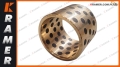 90X105X90 BRG Tuleja brązowa / łożysko ślizgowe z grafitem stosowana w maszynach budowlanych Bronze Bushing / Бронзовая втулка / Bronzebuchse / Douille en bronze / Bronsbussning / Bronzové pouzdro / Bronzové puzdro