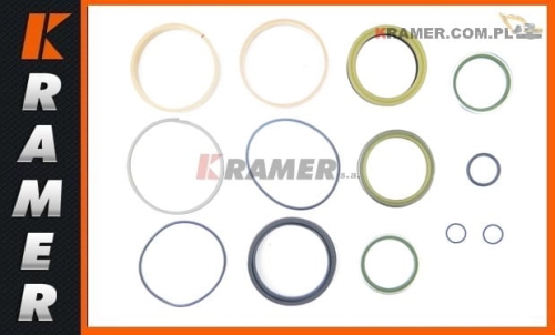 707-98-28640 Pakiet uszczelnień siłownika podnoszenia pługa LIFT stosowany w spycharkach KOMATSU D65PX-15 Lift Cylinder Seal Kit / Service Kit / Комплект уплотнений / Kit De Reparo