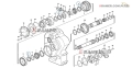 184373 Łożysko dyferencjału stosowane w wozidłach VOLVO A25 A25B A25C A20C A35C A35D A40D A30C Roller and Cage/ Lager/ подшипник/ rotolamento/ Roulemen