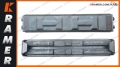 200106-00044 Nakładka gumowa stopy gąsienicy system mocowania CLIP-ON Stosowana w koparkach DEAWOO DOOSAN DX220 DX225 DX235 DX255 DX260 DH220 Rubber pad / Накладка резиновая гусеничного трака / Gummierte Bodenplatte