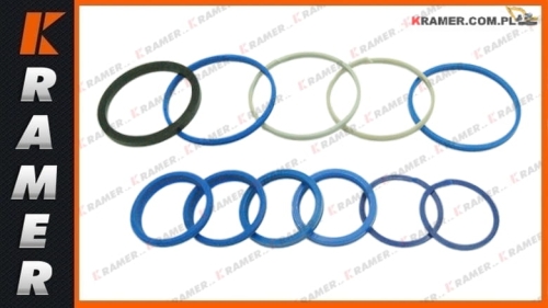448/17201; Pakiet uszczelnień JCB siłownika skrętu ładowarki; Sealing Kit / Комплект прокладок / eine Reihe von Dichtungen / conjunto de sello / Tömítés készlet / set garnituri cilindru hidraulic/