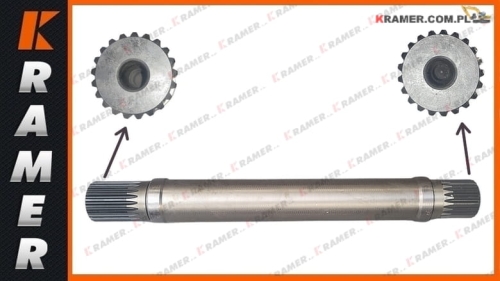 11194467; Wał VOLVO A25D A25E A25G A30F A30G; Drive shaft/ Hnací hriadeľ/ Varomasis velenas/ Drivaxel/ Карданний вал/
