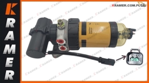 Filtr paliwa + pompka CAT 424D 428D 430E 432D