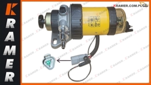Filtr paliwa + pompka JCB 3CX 4CX ładowarki