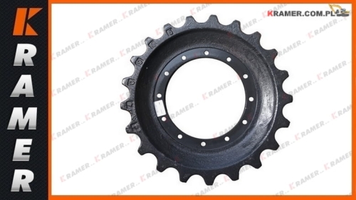 2404N267; Koło napędowe mini KOBELCO SK60 SK70 SK80; Sprocket / Turas / Kettenräder / Antriebsräder / Звезда / Pignon / Lánckerekek / Rueda cabilla /