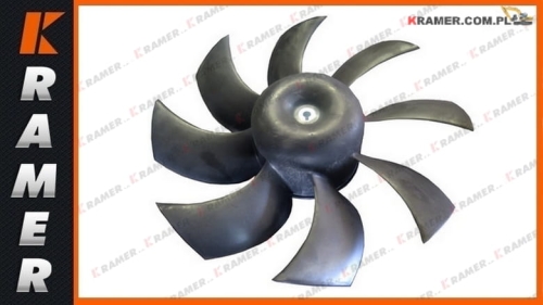 11193183 Wentylator VOLVO A35D A40D Wentylator / Fan cooling / Ventilátor / вентилятор / Freskuese / вентылятар /