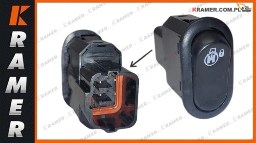 20Y-06-42110 Przełącznik kabinowy blokowania obrotu KOMATSU PC210-8 PC240-8 PC290-8 PC300-8 PC340-8 switch / schalter/ ВЫКЛЮЧАТЕЛЬ / выключальнікі / SLĒDZIS