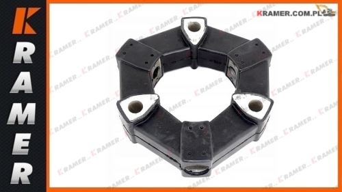 16AS Sprzęgło elastyczne pompy 16AS KOMATSU PC30-5 PC40-6 PC70 Hitachi EX55 Clutch Hydraulic Pump / clutch between engine and hydraulic pump /  Cцепление / Муфта