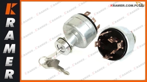000004706 Stacyjka KOBELCO SK + 2 kluczyki gratis Switch, ignition, (Supplied with 2 Keys) / Замок зажигания