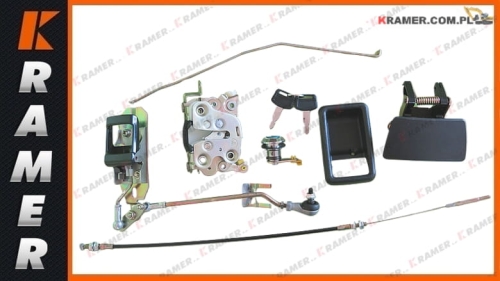 000004715 / 4362135 Zamek drzwi kabiny kpl. HITACHI EX200-5 door lock cabin excavator HITACHI EX series