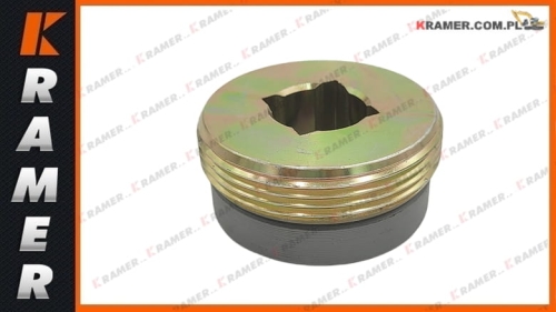 128/10850 Ślizg JCB 3CX 4CX podpory metalowy - dokręcany Pad, assembly wear, stabiliser leg / Гайка регулировочная подпоты