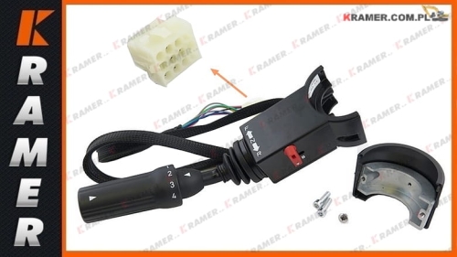 0501216205 Przełącznik jazdy ZF skrzynia WG200 4WG160 4WG180 Control GP transmission / Переключатель подрулевой / Controllever / Selector switch / Bedienhebel / wahlschalter / kormányoszlop kapcsoló / Comutator coloana directie