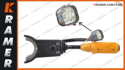 701/55000 Przełącznik świateł JCB  2CX 407 407B 408 408B 409 409B 410 411B 520-50 Switch column, light, wiper / Переключатель света / Light Switch Column / Lichtschalter / spalte richtung schalte