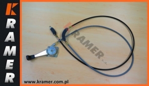 Linka gazu JCB z rączką 3CX / 4CX