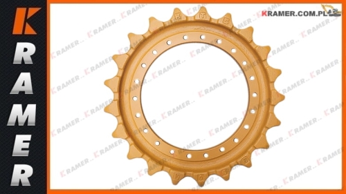 2108-1028 2108-1028A  V2108-1028AV 108-00017B Koło napędowe DAEWOO Solar 220LC-V  225LC-V  220LC-3 Sprocket / Turas / Kettenräder / Antriebsräder / Звезда / Pignon / Lánckerekek / Rueda cabilla / Ruota motrice / Drivhjul /